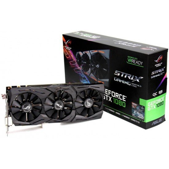 VGA ASUS ROG Strix GeForce® GTX 1080 A8G