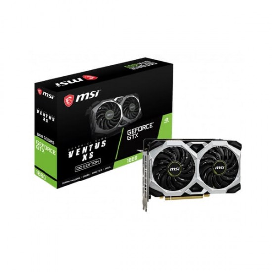 VGA MSI GTX 1660 VENTUF - 6GB