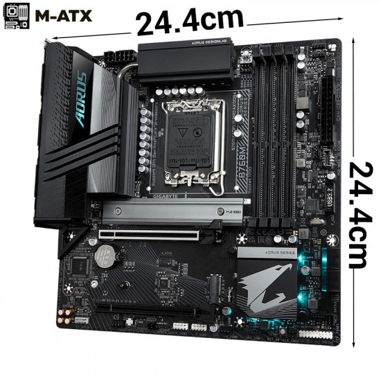 MAINBOARD GIGABYTE B760M AORUS PRO AX DDR4