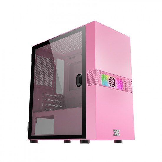 Vỏ Case Xigmatek FADIL ARTIC 1F ( Mini Tower/Màu Hồng )