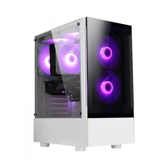 VỎ CASE XTECH F2  (MID TOWER/MÀU TRẮNG)